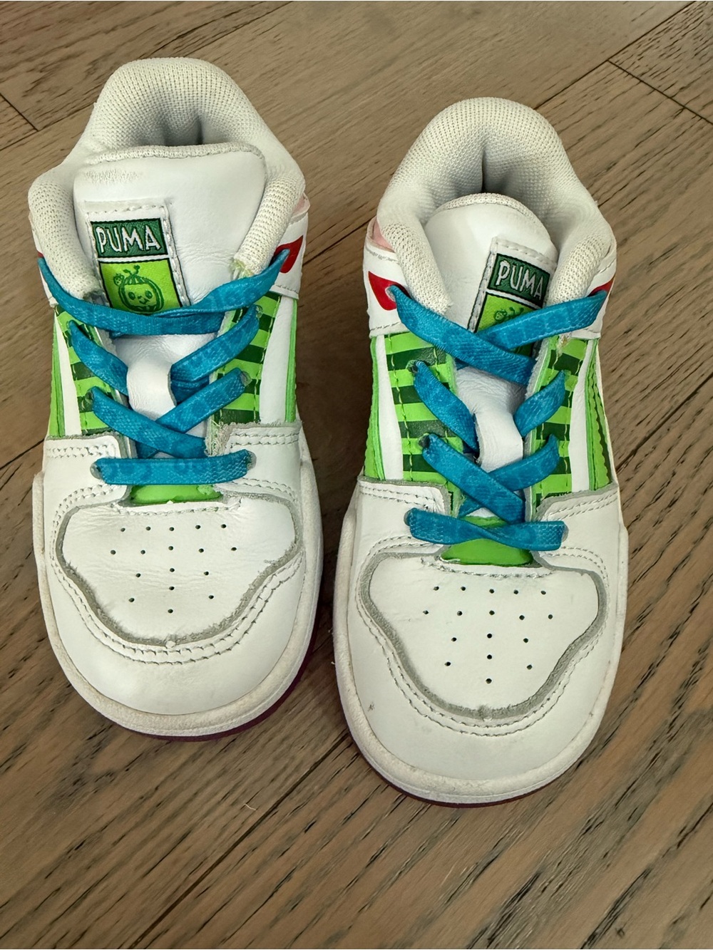 PUMA x CoComelon Kids Sneakers Size 8C Colorful